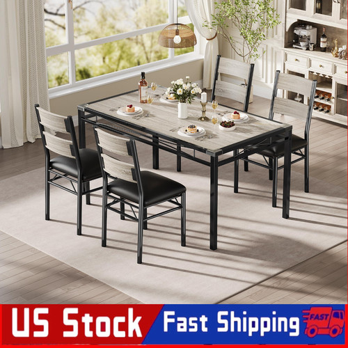 Kitchen table chairs - table,