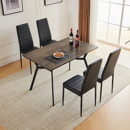 Piece wood dining - dining, set