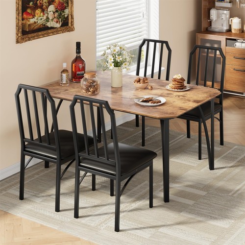 Dining room table set for - table, 4